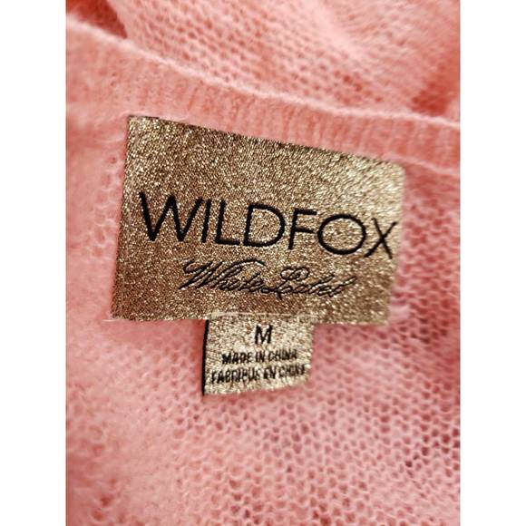 WILDFOX Distress Dice Bateau Slouchy Sweater - Picture 7 of 7